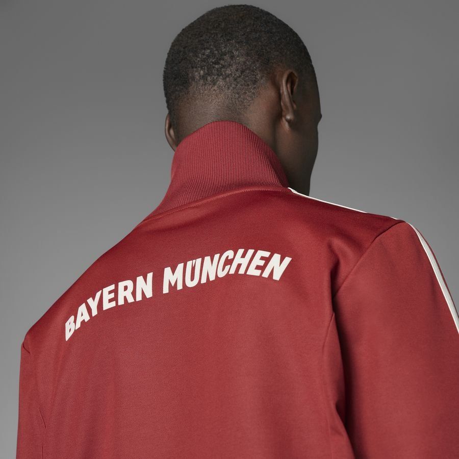 Bayern München Track Top OG Beckenbauer - Mystery Red - Men's-SoccerKits Hub | Buy Soccer Jerseys Online